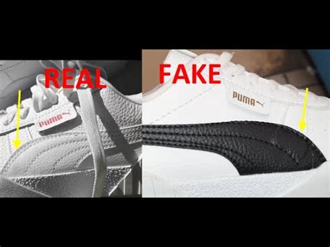 authentic puma shoes identification.